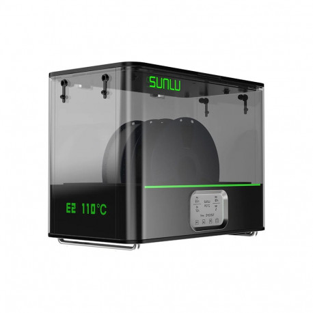 3D Printer Accessory - Sunlu E2 Filament Dryer 110°C, 3 kg Capacity, Compatible With Various Filamen
