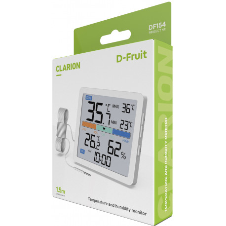 D-Fruit digitaalne ilmajaam juhtmega Clarion DF154