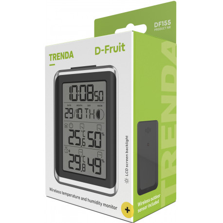 D-Fruit juhtmevaba digitaalne ilmajaam Trenda DF155
