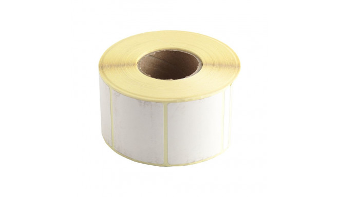 Termoetiketid rullis 49x40mm, valge