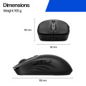 HP 705 Super Capacitor Wireless Mouse - Multi-Device, Programmable, 4-way scrolling, Ultra-Fast Rech