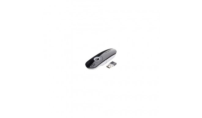 Targus laser-esitluspult USB, must/hall