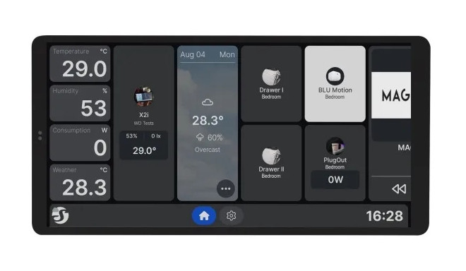 Shelly nutikodu juhtpaneel Wall Display X2i WiFi/Bluetooth