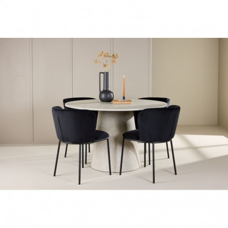 Söögitoa komplekt LANZO&EDINA 4 tooli