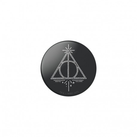 PopSockets Harry Potter - Deathly Hallows Passive holder Mobile phone/Smartphone Black, White