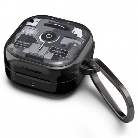 SPIGEN ULTRA HYBRID SAMSUNG GALAXY BUDS 4 / 4 PRO ZERO ONE BLACK