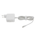 Sülearvuti toiteadapter 45W USB-C 5V-9V-12V-15V/3A 20V/2.25A PD