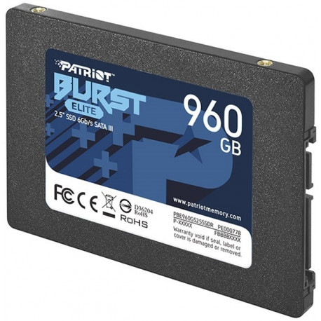 SSD 960GB Burst Elite 450/320MB/s SATA III 2.