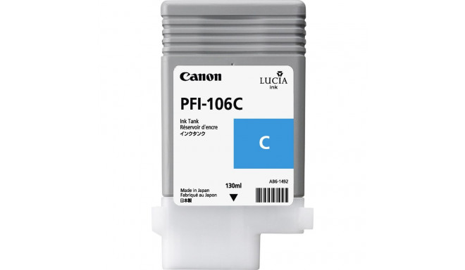 Canon ink cartridge PFI-106 C, cyan