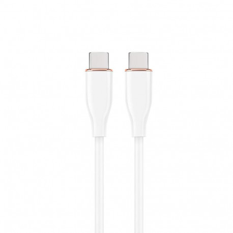 CABLE USB-C 1.5M PREMIUM WHITE/CC-USB2S-CMCM-1.5M-W GEMBIRD