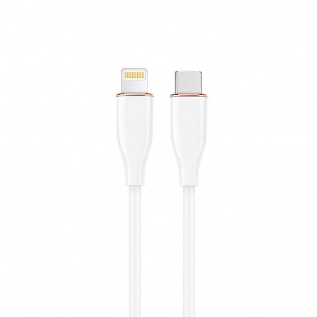 CABLE LIGHTNING TO USB-C 1.5M/CC-USB2S-CM8PM-1.5M-W GEMBIRD