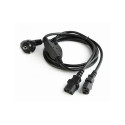 CABLE POWER SPLITTER VDE 2M/PC-186-ML6 GEMBIRD