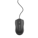 MOUSE USB OPTICAL/BLACK MUS-3B-01 GEMBIRD