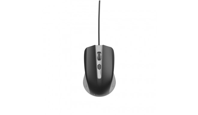 MOUSE USB OPTICAL GREY/BLACK/MUS-4B-01-GB GEMBIRD