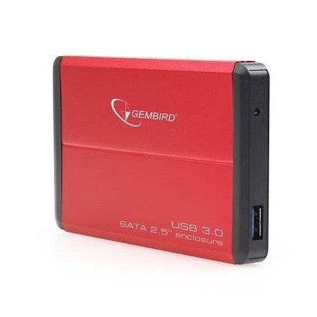 HDD CASE EXT. USB3 2.5"/RED EE2-U3S-2-R GEMBIRD