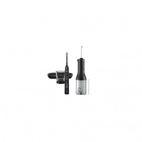 Philips suu-irrigaator ja elektriline hambahari Sonicare DiamondClean HX3886/43, must