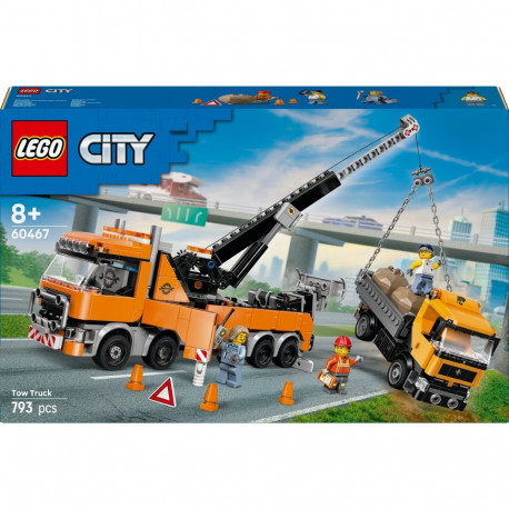 LEGO City Tow Truck with Crane (60467)
