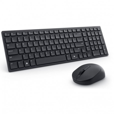 Dell klaviatuuri ja hiire komplekt KM555 hääletu juhtmevaba vene (QWERTY) 2.4GHz Bluetooth 5.1, must