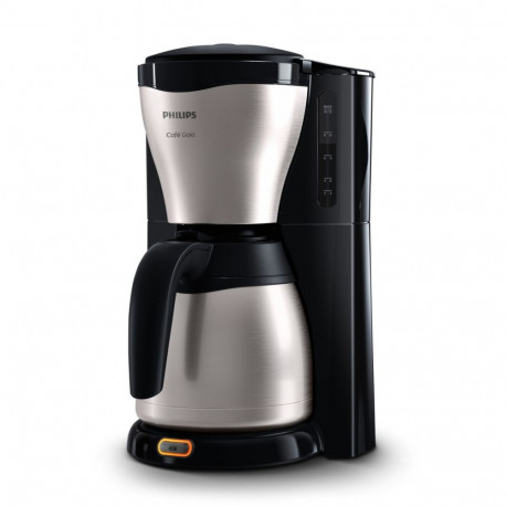 Philips filterkohvimasin HD7546, 1,2L, roostevaba teras/must