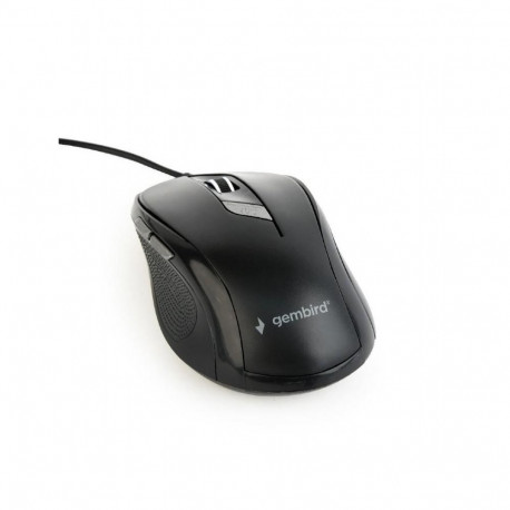 Gembird MOUSE USB OPTICAL/BLACK MUS-6B-01