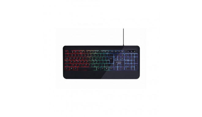 Gembird KEYBOARD MULTIMEDIA USB ENG/BLACK KB-UML-03