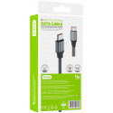 D-Fruit cable USB-C - Lighting DF163 1m, grey