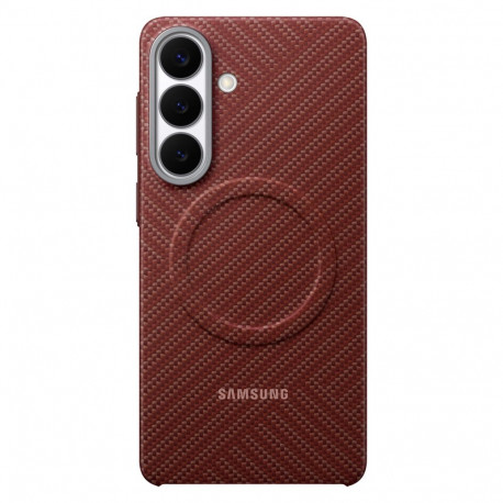 Samsung Carbon Magnet Case for Samsung Galaxy S26+, compatible with MagSafe - red