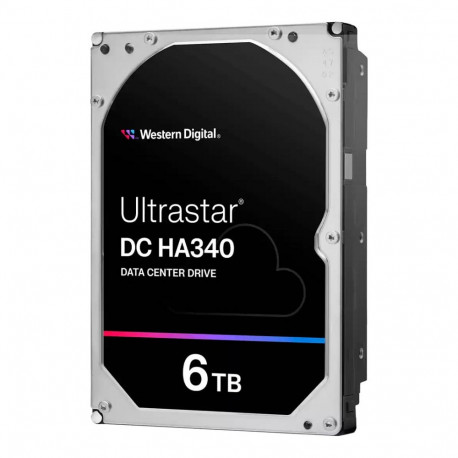 Western Digital kõvaketas Ultrastar DC HA340 8,89cm 3,5Zoll 26.1mm 6TB 256MB 7200RPM SATA