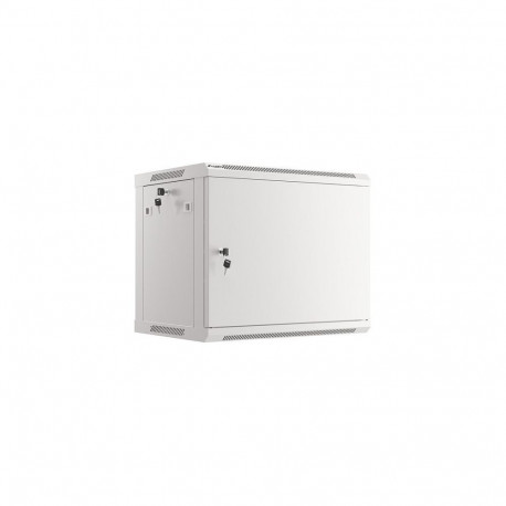 Seinakapp 19" 9U 600x450 metalluksega FlatPack, hall