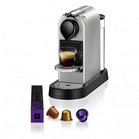 Krups kohvimasin Nespresso CitiZ, hõbedane
