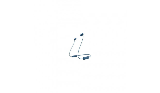 Sony kõrvaklapid WI-C100L Bluetooth USB-C, sinine