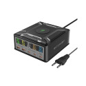 Blitzwolf BW-S28 260W, 2xUSB-A, 3xUSB-C, 15W wireless charger (black)