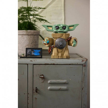 Constructor - LEGO Star Wars 75446 Grogu Minifigure, 1200 Pieces, 200 mm Tall, Green