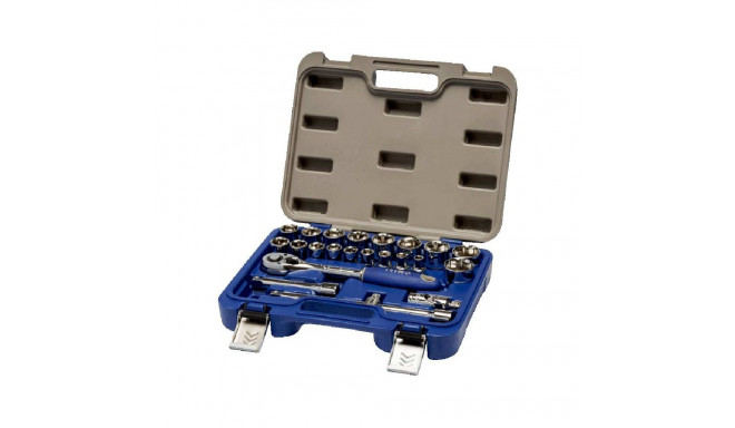 Sockets set 1/2" 23 pcs 8-32mm Irimo