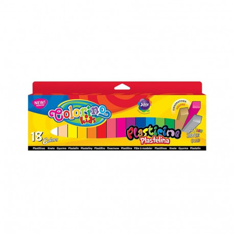 PLASTICINE 18 COLORS 42659PTR