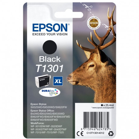 Epson tindikassett must DURABrite T 130 T 1301
