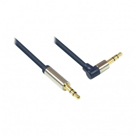 "Good Connections Audiokabel 3-pol. 3.5mm-St.-St. gew. 1m"