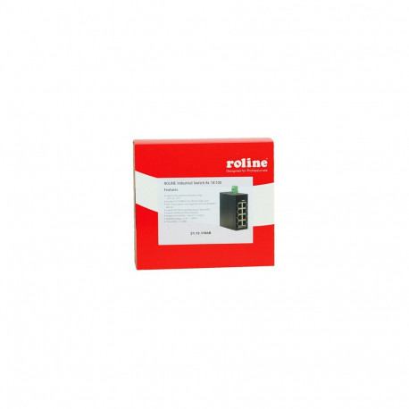"ROLINE Industrie Switch 8x RJ-45 unmanaged"