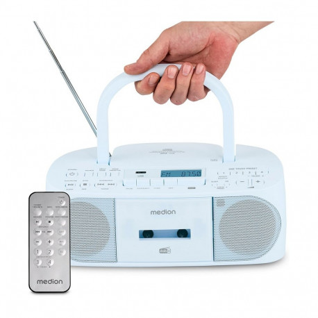 "MEDION® LIFE® DRX-1 Plus Boombox blau"