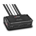 "KVM Switch Compact 2 Port HDMI USB 2.0 & Audio"