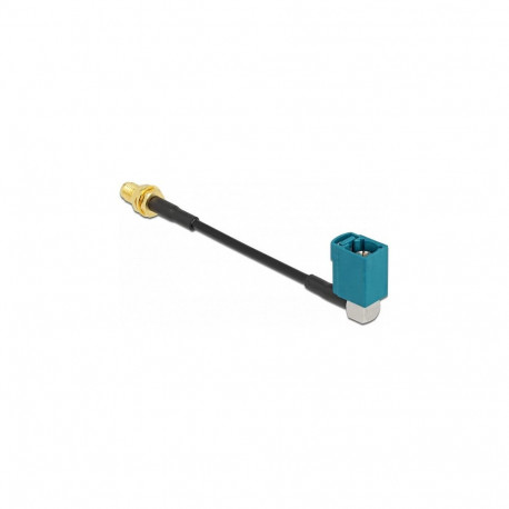 "Antennenkabel FAKRA Z Buchse 90° zu SMA Buchse zum Einbau RG-174 10 cm"