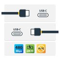 StarTech.com USB-C kaabel 2m USB 2.0 M/M