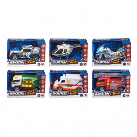 TEAMSTERZ Vehicles with light & sound, small