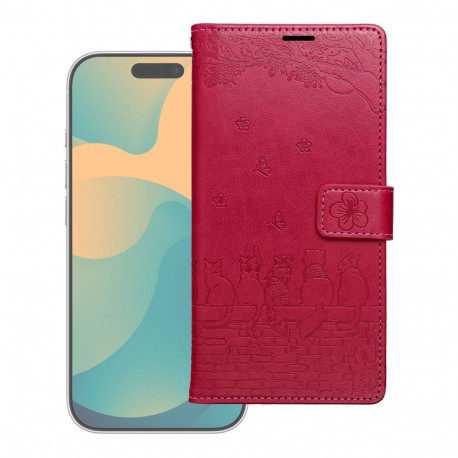 MEZZO Book case for SAMSUNG S26 PLUS cats red