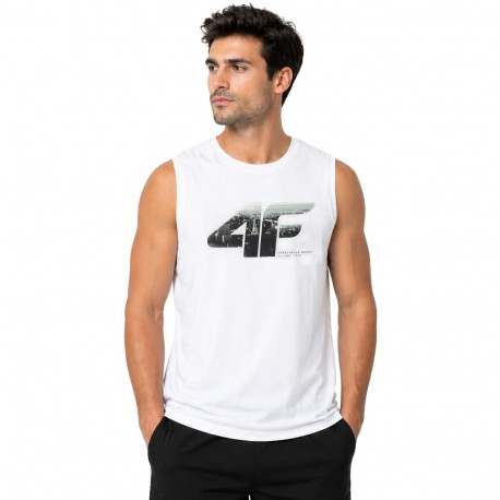 4F meeste t-särk M357 4FWSS26TSLEM357 10S 2XL, valge