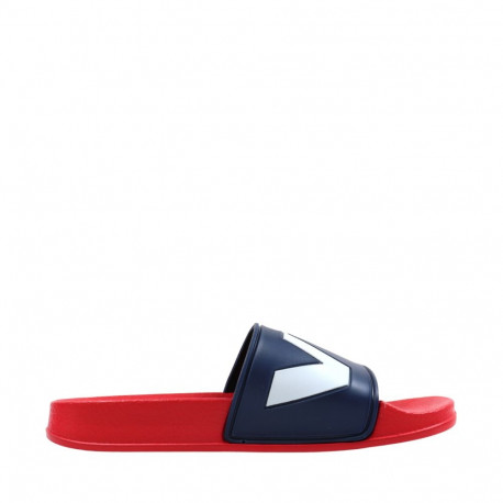 Klapki damskie Levi's June L granatowo-czerwone VPOL0239S-0290   39