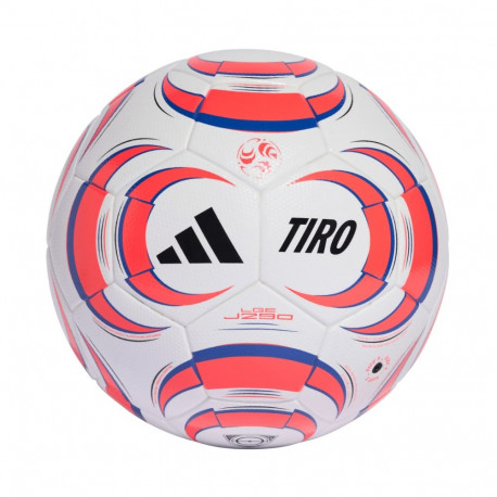 Piłka nożna adidas Tiro League J290 biało-pomarańczowa JW1527 3