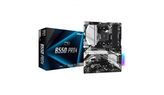 Mainboard|ASROCK|AMD B550|SAM4|ATX|2xPCI-Express 3.0 1x|1xPCI-Express 3.0 16x|2xM.2|1xPCI-Express 4.