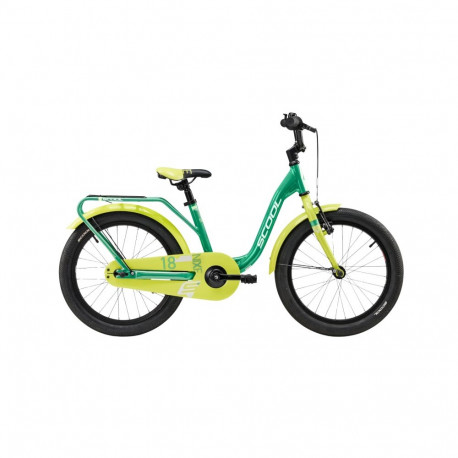 Laste jalgratas S´COOL niXe, 18" Green/Lime