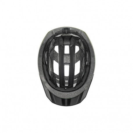 Cycling Helmet - UVEX I-vo 2 56–60 cm With Removable Visor, IAS 3D System, Dark Olive Matt